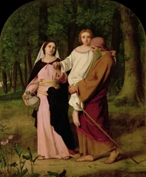 Jesus kehrt mit seinen Eltern nach Nazareth zurück